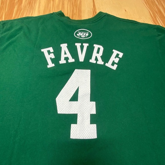 Reebok Nfl Other - Brett Favre New York Jets Shirt Jersey Mens XL Green